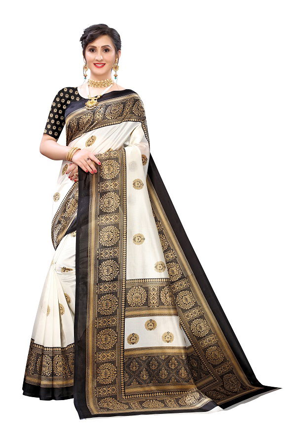 Printed Art Silk 9 Printed Regular Wear Saree Collection